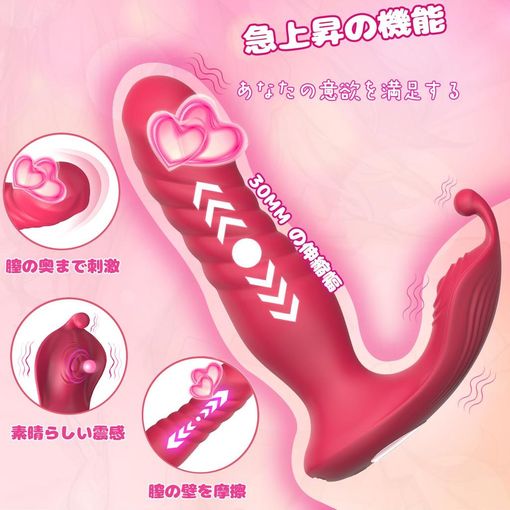 Cool To the Peak of Intense Vibrator for Internal Remote Sex Piston Types of Telescopic Pistons X 10 Types of Pulse Vibrations X 4 Points Simultaneous
