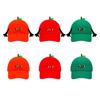 Baseball Hat Breathable Fabric Adjustable Buckle Fruit Design Sun Protection Hat Kids Adult Summer Outdoor Travel Hat
