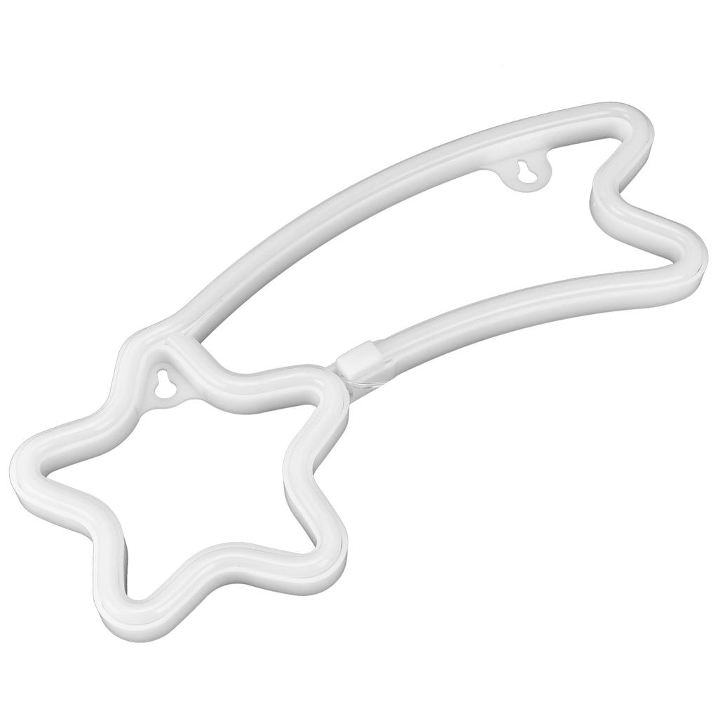 LED Neon Light Meteor Shape Neon Sign Lamp Proposal Wedding Birthday Party Decoration