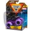 Monster Jam, Official Marvel Black Panther Monster Truck, Die-Cast Vehicle, 1:64 Scale, Superhero Kids Toy, for Boys Ages 3+