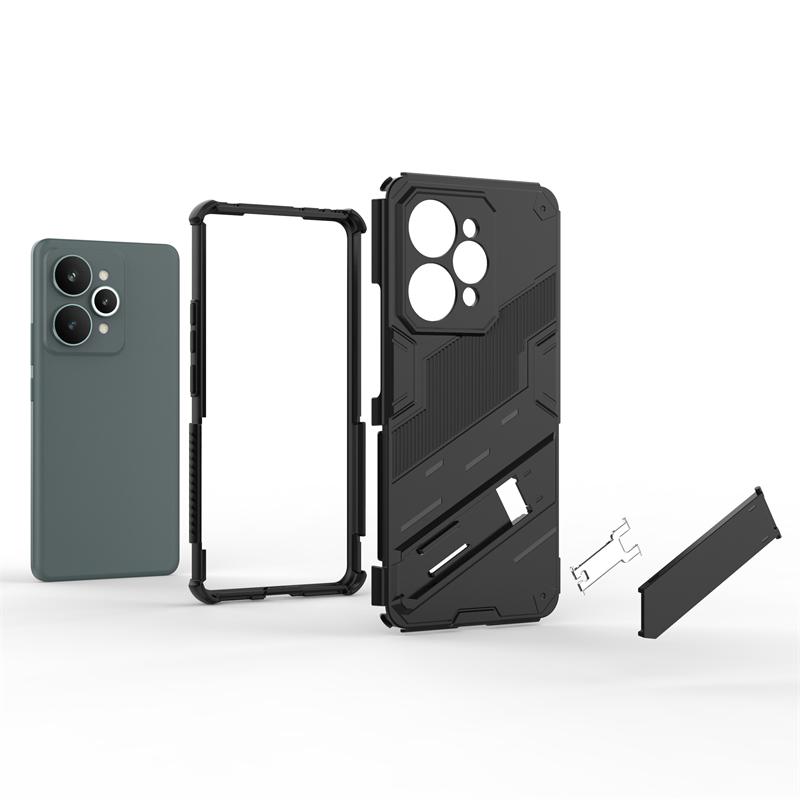 Phone Holder Case For Realme 15 Pro Case Shockproof Anti-knock Armor Full Back Cover For Realme 15 Pro Case For Realme 15 Pro 5G