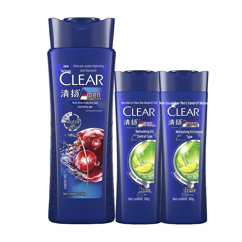 CLEAR Men Anti-Dandruff Multi-Effect Hydration Shampoo Set