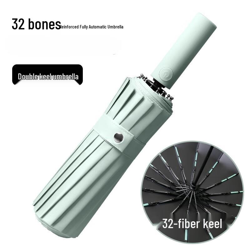 UOSU 32-Rib Automatic Sun & Rain Umbrella