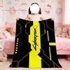 COOL-C-Cyberpunk E-Edgerunners Blanket For Soft Throw Blanket for Picnic Bed Sofa Home Bedroom Cozy Warm Comfortable
