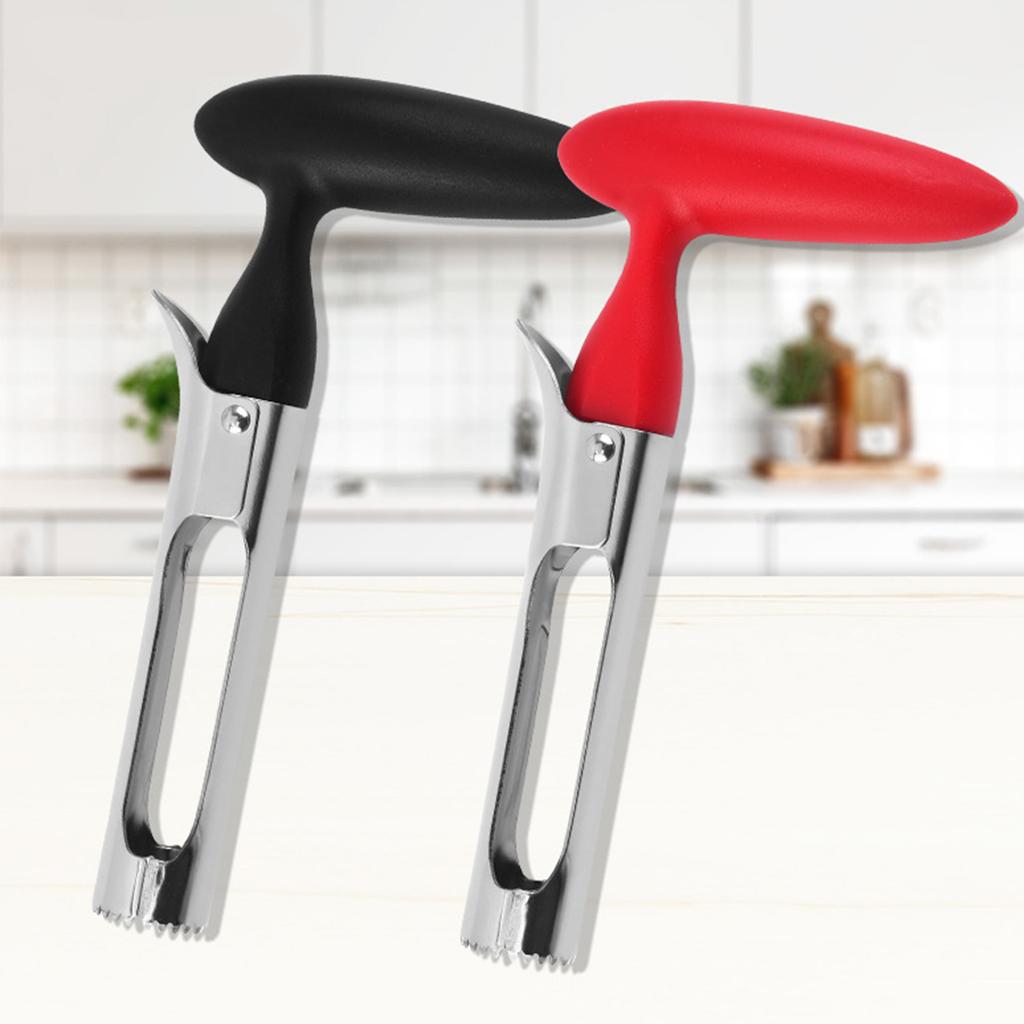 Odstraňovač hruškových jader, secí stroj, odstraňovač jader z nerezové oceli s plastovou ergonomickou rukojetí, nástroj pro přípravu zeleniny