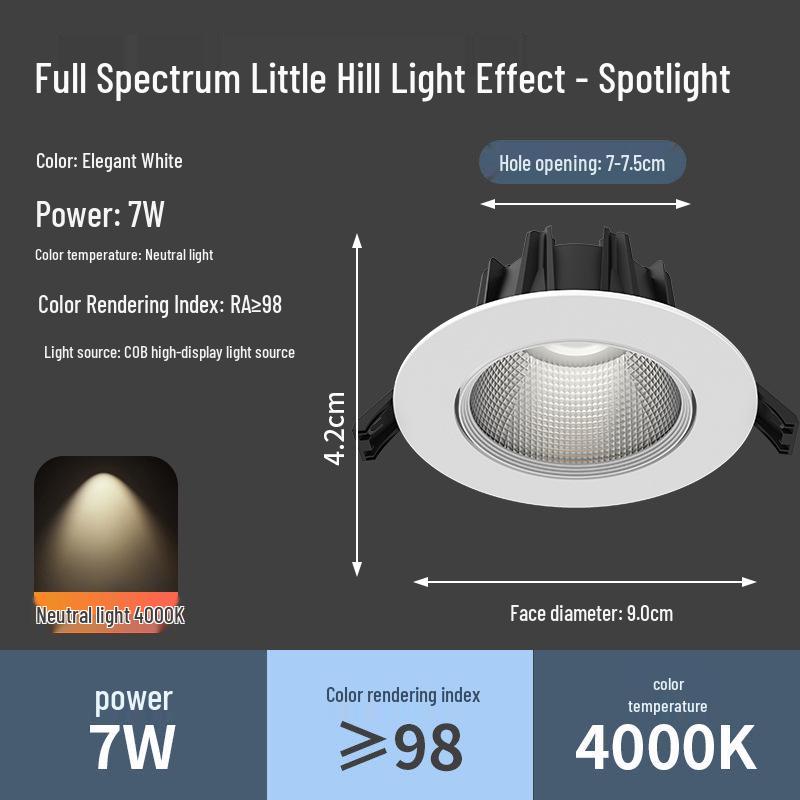 Recessed Super Bright Ceiling Downlight for Home and Commercial Spaces