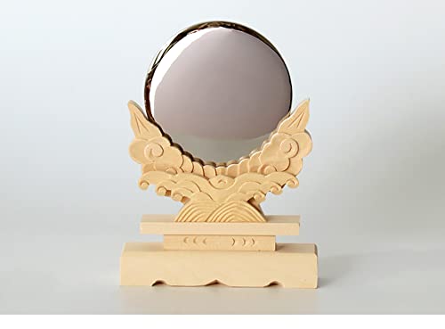 2.0-inch Shinto Mirror / Premium Shinto Mirror, Shinto Shrine, Shinto Offering, Altar, Hinoki, Mirror, Mirror Diameter 6.2cm