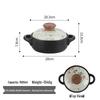 Wutuo Japanese Style Ceramic Casserole Pot