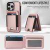 2-in-1 Detachable Card Leather Case for iPhone 16 Pro Max 17 Air 16 Pro 15 Plus 14 13 12 Wireless Charging Magnetic Wallet Cover