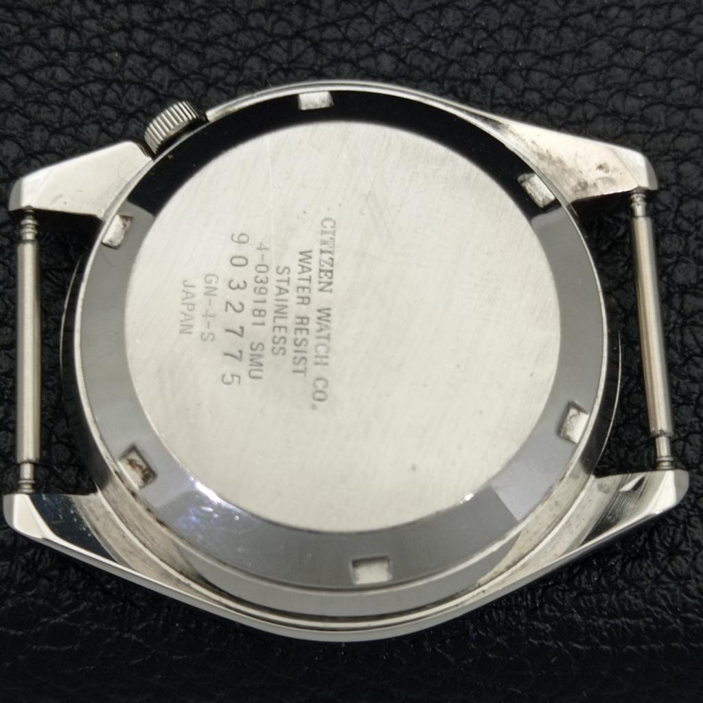 CITIZEN AUTOMATIC 8200 VINTAGE JAPAN MENS BLUE COLOR DIAL WATCH a500238-2 R151b-a500238