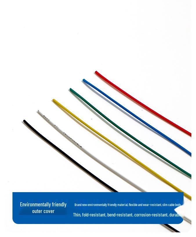 US Standard 10362-24# Teflon Electronic Wire Lead Pigtail