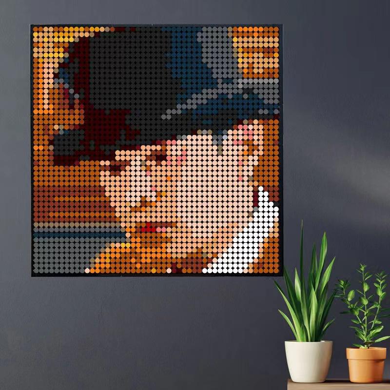 1000 Штук Міські Будівельні Блоки Пласка Плитка 1x1 Круглі Цеглинки DIY Навчальні Блоки Деталі 98138 Блоки для Дітей Хлопчиків Дівчаток Подарунки