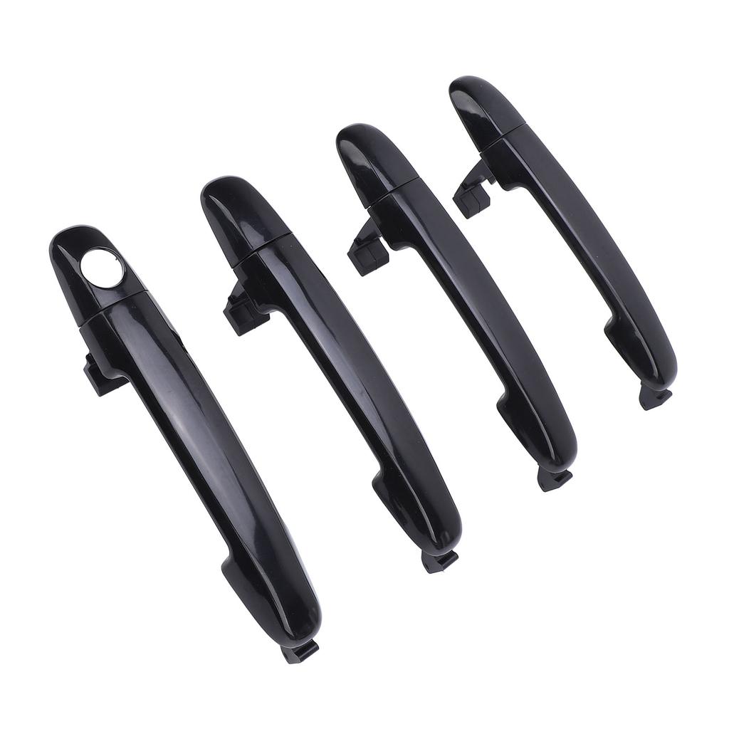 Exterior Door Handles 82651-3K000 Black Outside Door Handle Set for SONATA NF 2006-2010 Set Of 4