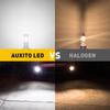 AUXITO 2 Stück H27W/1 880 LED-Birnen Nebelscheinwerfer Gelb Weiß H16 5202 H11 H8 H10 LED Nebelscheinwerfer für Lada Vesta Skoda BMW