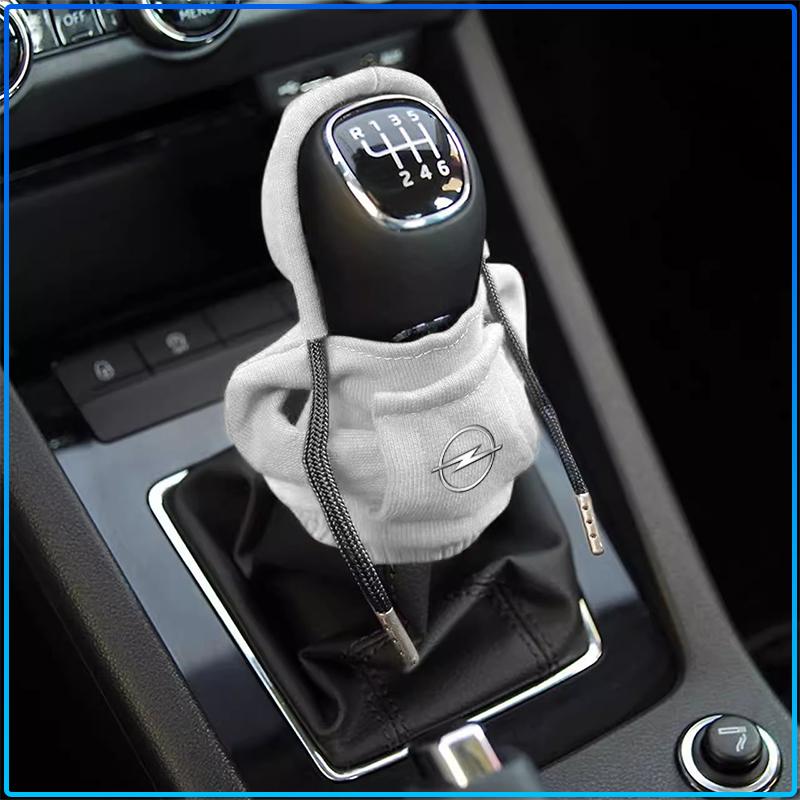 1Pcs Car Gear Knob Cover Hoodie Car Gear Stick Hoodie Car Styling For Opel Astra H G Corsa Insignia Astra Antara Meriva Zafira Interior