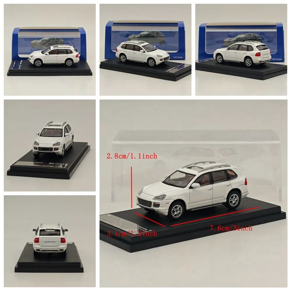 1/64 Street Warrior Sw Für Turbo S Luxus-SUV Sportmodell Druckgussmodelle Auto Miniatur Limitierte Sammlung Spielzeugfahrzeugmodelle gray