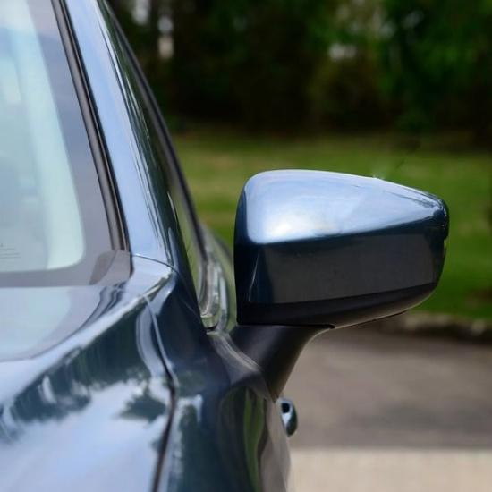Blue Left Driver Side Car Rearview Mirror Cap Cover For Mazda 3 Axela M3 2014-16