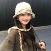 Autumn Retro Tie-dye Old Pullover Hat Women's Wasteland Style Versatile Headscarf Hat Atmosphere Shows the Face Small Bag Head Hat