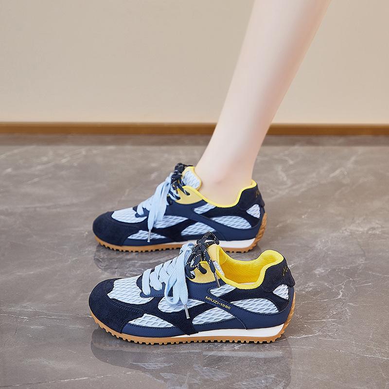 Platform women's autumn new casual single shoes lightweight sports shoes little white shoes