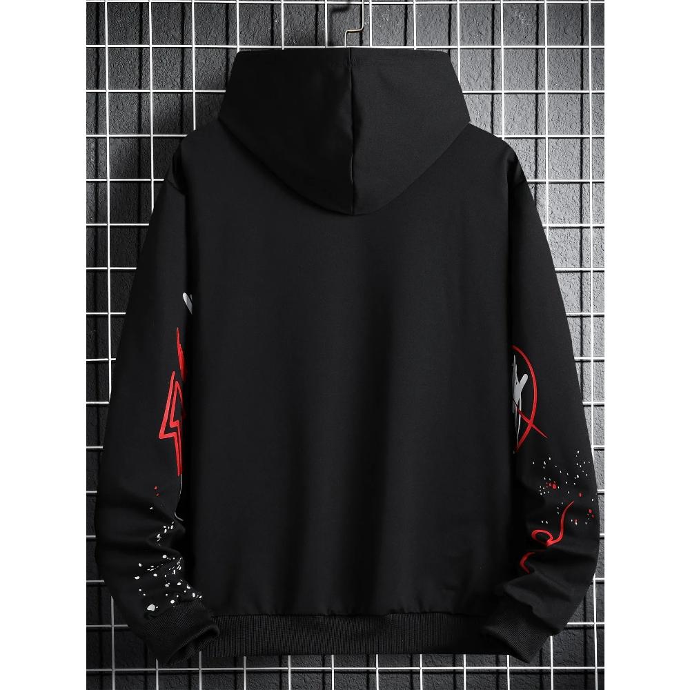 Fashion Versatile Men's Loose Sweatshirt Casual Hoodies Sweatshirts Men’s