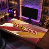 Union Berlin FC Theme Pattern Mouse Pad, Soccer Logo Design XXL Gaming Desk Mat Non-Slip Computer Mouse Pad
