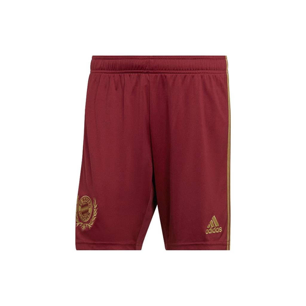 Adidas FC Bayern Wiesn Embroidered Elastic Straight-Leg Soccer Shorts Men Bottoms IC1433