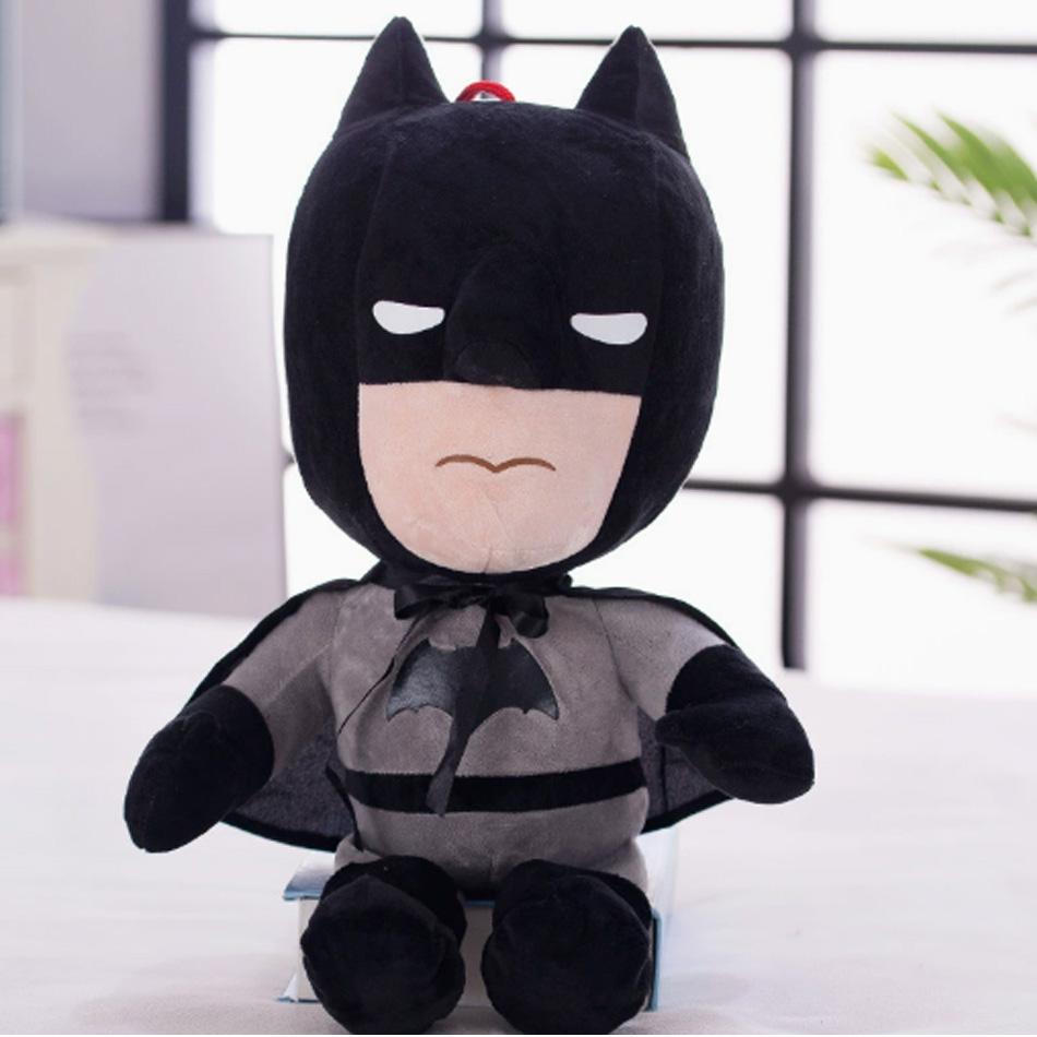 Big Size Cartoon Super Hero Plushies Captain America Spider Man Iron Man Doll Soft Stuffed Anime Plushies Birthday Gifts Kids