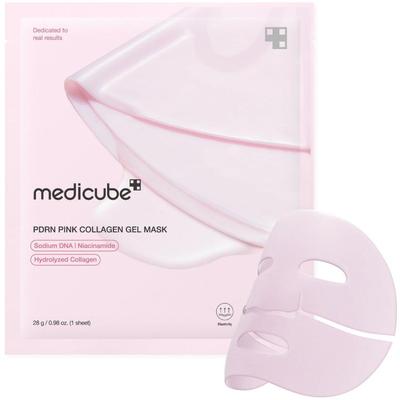 PDRN Pink Collagen Gel Mask Pack 4 Sheets - Hydrating & Firming Korean Skincare