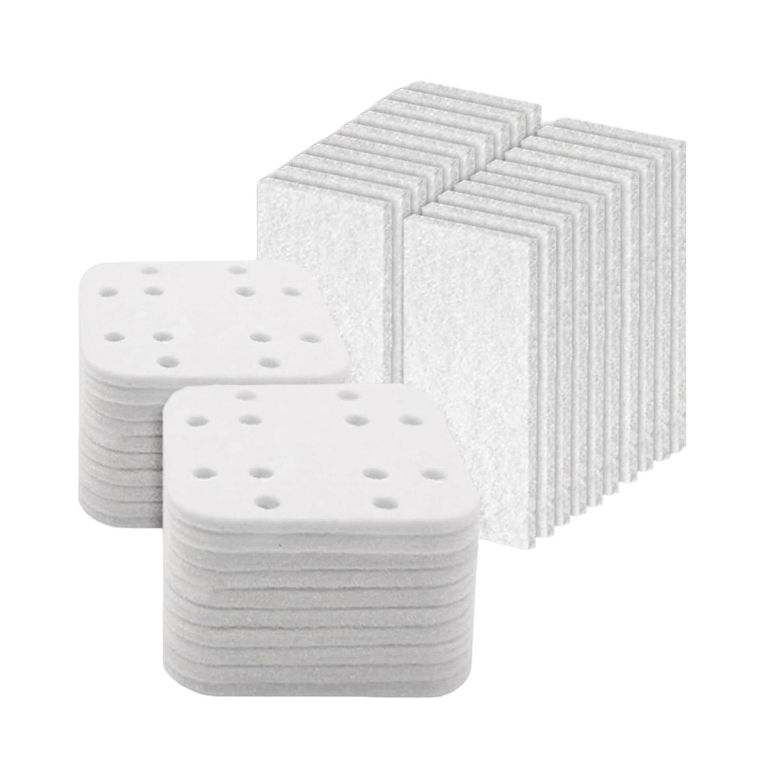 

40Pcs Replacement Humidifier Filter Pads Mineral Absorption Pad for LV600S LV600HH Humidifiers Home Office Accessories