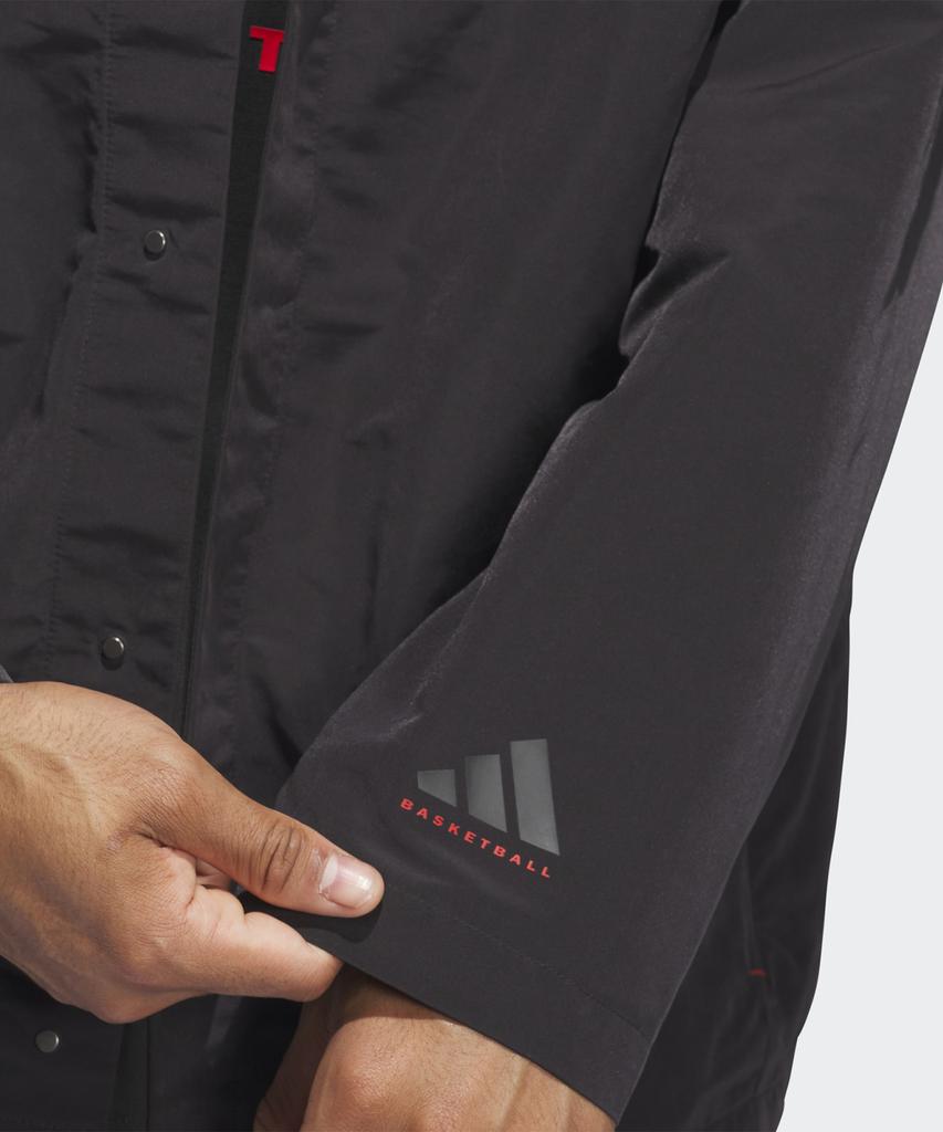 adidas Basketball Coach Jacket - Black / Iw5641