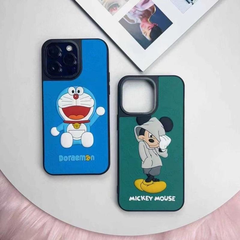 3D Stereo Cartoon Stitch Skin Protective Case for Apple 15 Pro