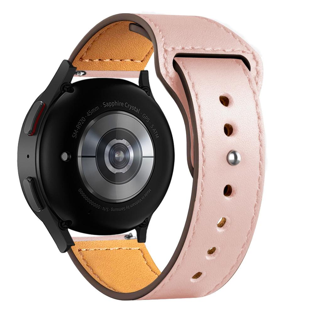 20mm 22mm Band For Samsung Galaxy watch 4/7/5 Pro/6/classic/Gear s3 40mm 44mm Leather bracelet correa Huawei GT/2e/3/4/5 straps