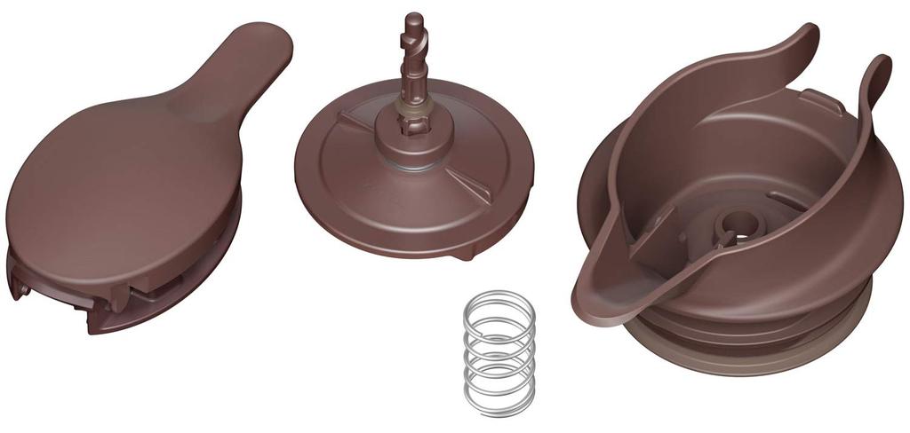 Thermos Stainless Steel Pot, 1L, Bronze, TTB-1000 BZ