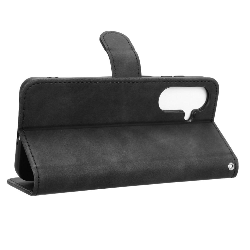 For Samsung Galaxy A56 5G Leather Case Skin-Feel Anti-Drop Wallet Flip Phone Cover