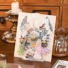 Yu Xian Light and Shadow Landscape Stickers: Creative American Style for Journal DIY & Collage