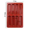 Commercial Silicone Tiramisu Finger Cookies Mold Non-Stick DIY Baking Tools for Household High-Temperature Resistant 15-Diy 1