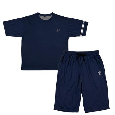 Fukusuke Pajama Set Solid Color Set Raglan Short Sleeves and Shorts Loungewear Jersey Knit with Shirring Waist and Pink [Colantotte Active]