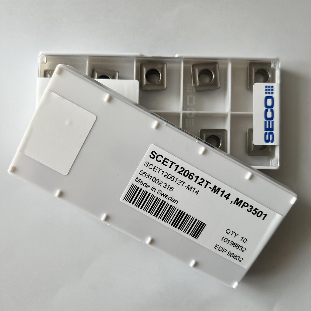 SECO / SCET120612T-M14,MP3501 / Original genuine CNC alloy blade 10 Pcs