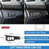For Mitsubishi Lancer Evolution EVO X 2008-2015 Center Full Set Suit Cover Real Carbon Fiber Sticker Car Interior Accessories