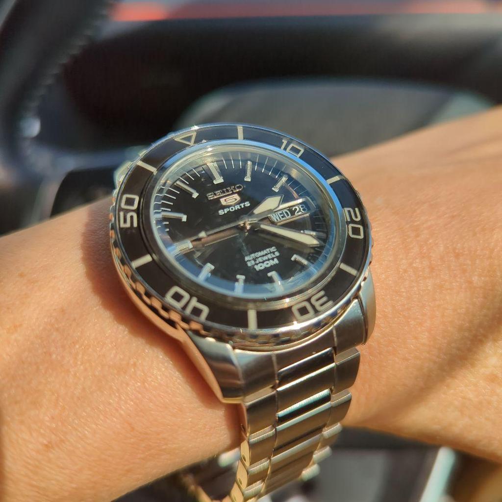[USED] Similar SEIKO5 Seiko Five SNZH55J1 Five Fathoms Black
