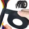 15M Car Wiring Fabric Cloth Tape Heat Resistant Adhesive Tape 19-50mm Auto Harness Cable Wrapping Organizer Tape