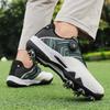Modische Golfschuhe, Lässige Herren-Gehschuhe, Outdoor Rasen Fitness Anti-Rutsch-Golfschuhe, Lieblingsschuhe für das Jugendtraining