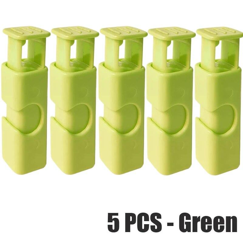 

1/4/5 шт., зажим для запечатывания еды, зажим для сумки, зажим для хлеба, закусок, уплотнение для хранения свежих продуктов, зажимы для мешка, зажим для герметика, кухонный инструмент для хранения