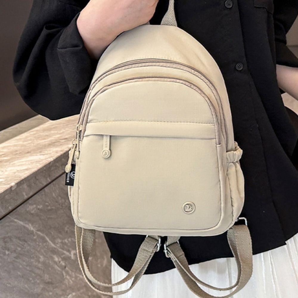 Waterproof Multipockets Casual Backpack Lightweight Minimalist Commuting Backpack  Unisex