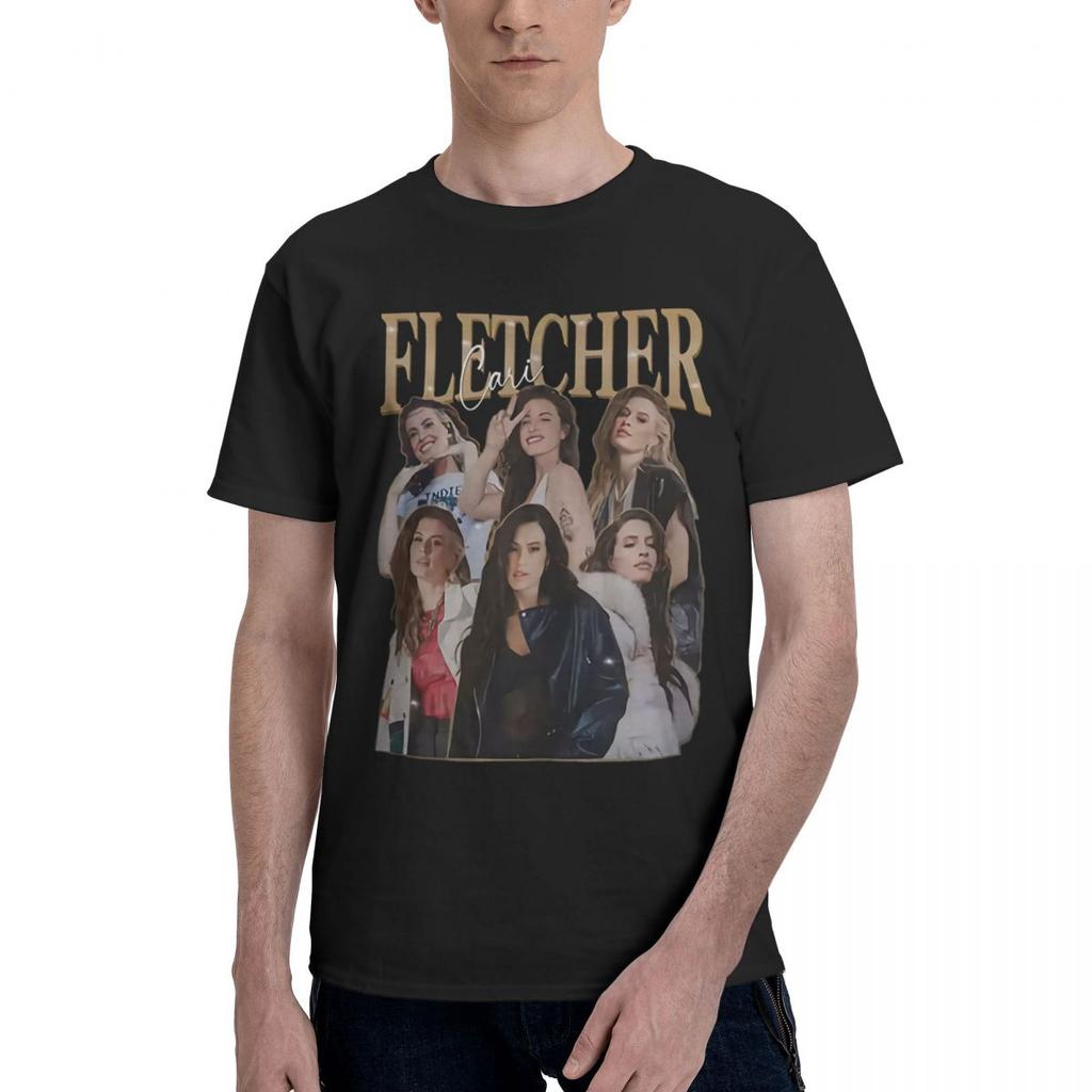 Cari Fletcher 100 Cotton Casual Breathable Confortable Men Top High End Mens Clothing T Shirt Men