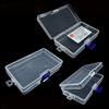 Jewelry Transparent Craft Beads Rectangle Plastic Clear Case Storage Box Collection Organizer Display Portable Hot Useful