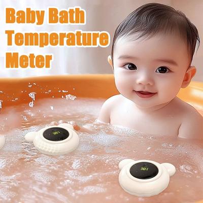 Termometru de apă pentru bebeluși în formă de urs Contor creativ de temperatură pentru baie pentru copii mici