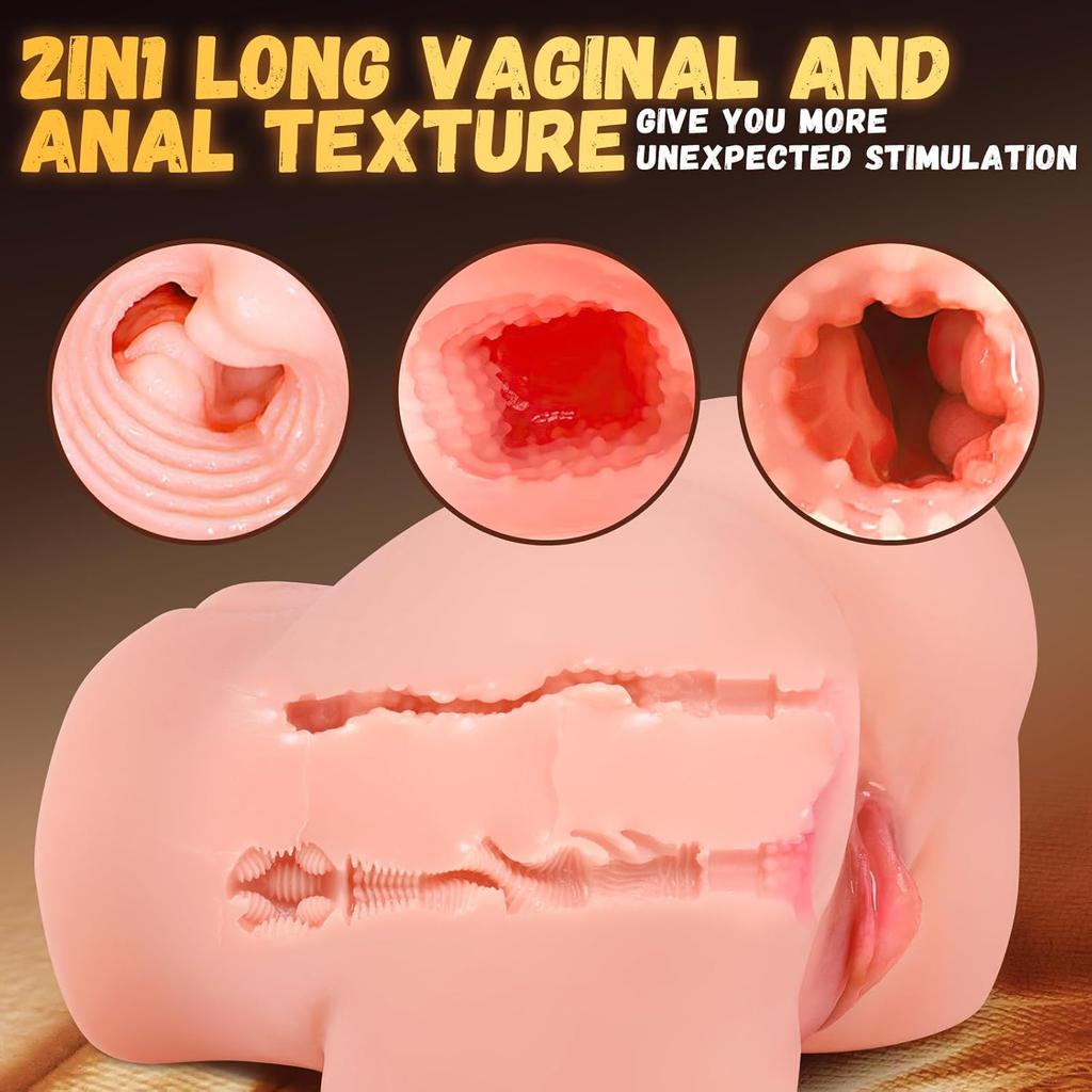 Sex Dolls Male Masturbator Pocket Pussy Sex Toy for Men 3D Lifelike Penis Pump Mens Adult Toys
