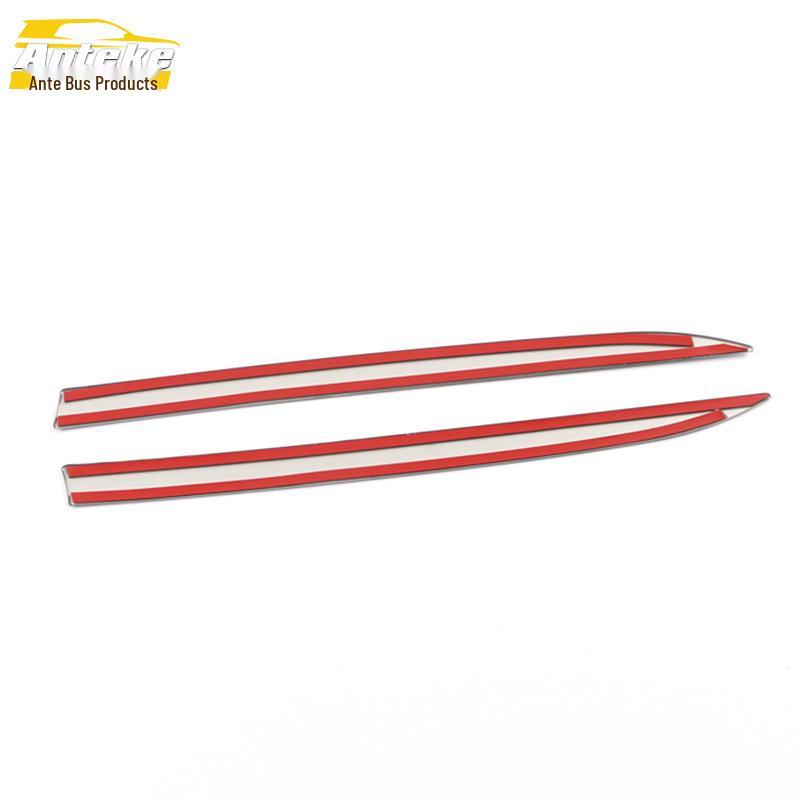 Wilanda Front Hood Trim and Bumper Grille Bright Strip for 20 Models