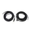 2/5Meters Aviation Plug Lead 4-pin Air Plug Cable With Straight Or Bend Female Head Used For M12 M18 Inductive Proximity Sensor